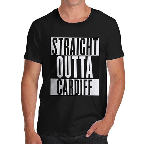 Men's Straight Outta Cardiff T-Shirt