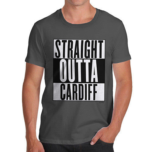 Men's Straight Outta Cardiff T-Shirt