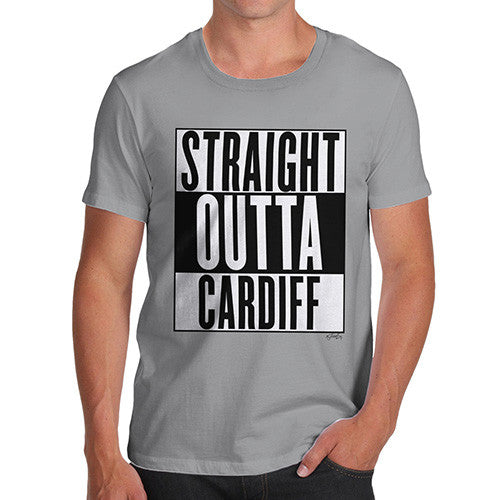 Men's Straight Outta Cardiff T-Shirt