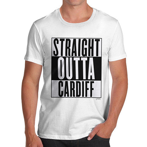 Men's Straight Outta Cardiff T-Shirt