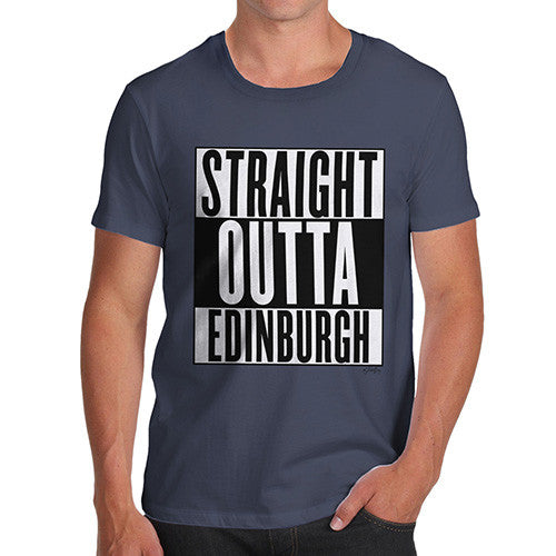 Men's Straight Outta Edinburgh T-Shirt
