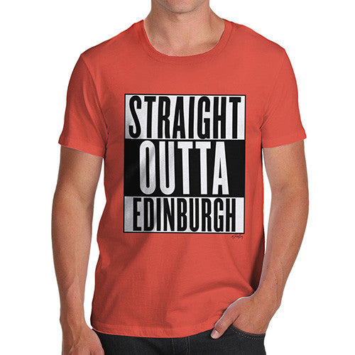 Men's Straight Outta Edinburgh T-Shirt