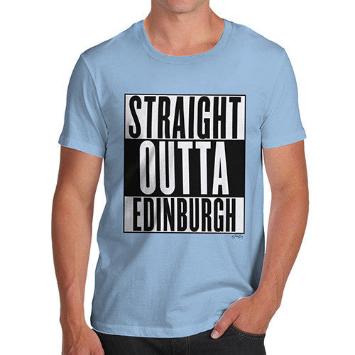 Men's Straight Outta Edinburgh T-Shirt