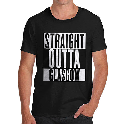 Men's Straight Outta Glasgow T-Shirt