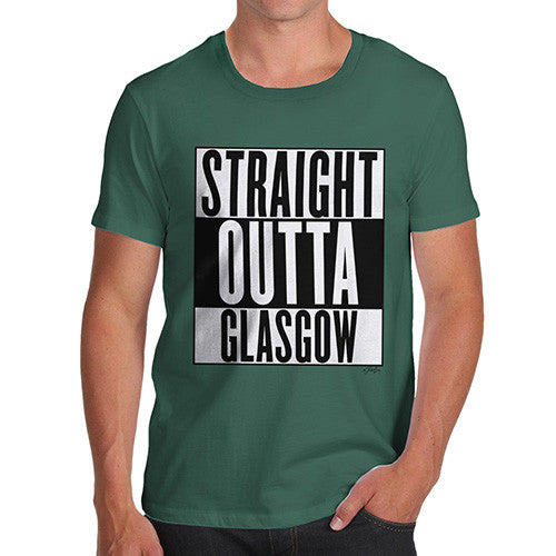 Men's Straight Outta Glasgow T-Shirt