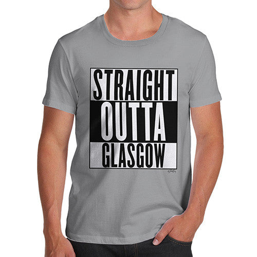 Men's Straight Outta Glasgow T-Shirt