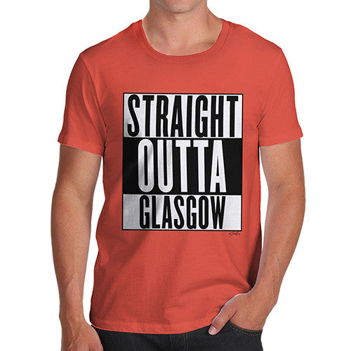 Men's Straight Outta Glasgow T-Shirt