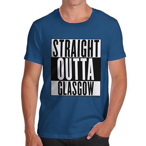 Men's Straight Outta Glasgow T-Shirt