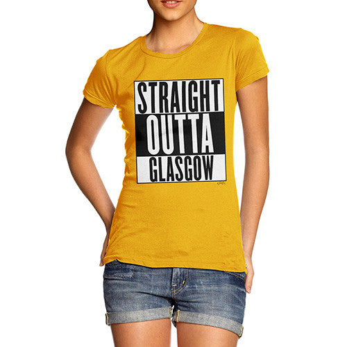 Women's Straight Outta Glasgow T-Shirt