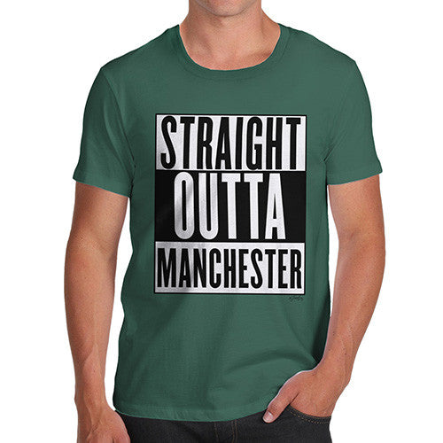 Men's Straight Outta Manchester T-Shirt