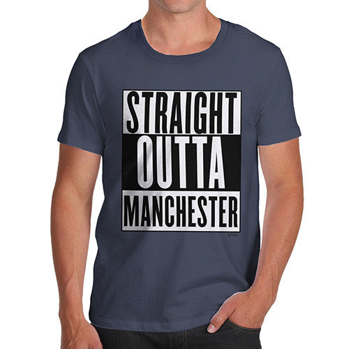 Men's Straight Outta Manchester T-Shirt