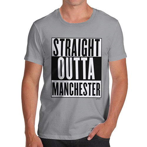 Men's Straight Outta Manchester T-Shirt