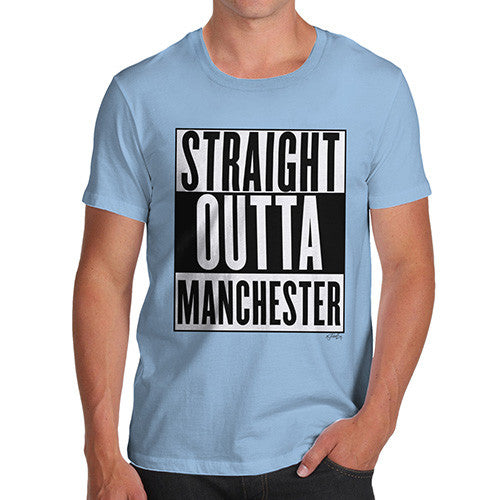 Men's Straight Outta Manchester T-Shirt