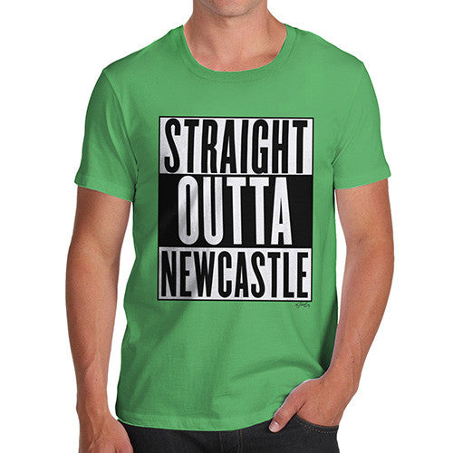 Men's Straight Outta Newcastle T-Shirt