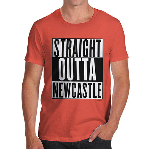 Men's Straight Outta Newcastle T-Shirt