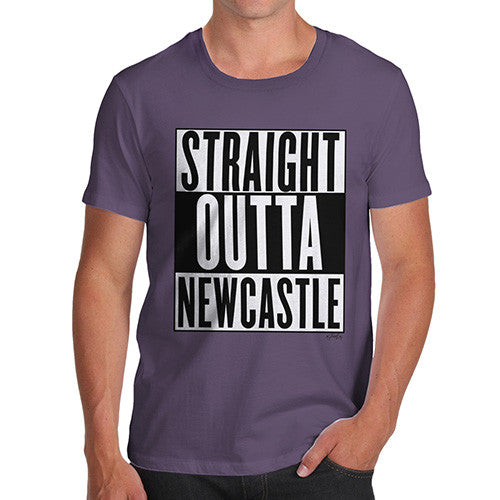 Men's Straight Outta Newcastle T-Shirt