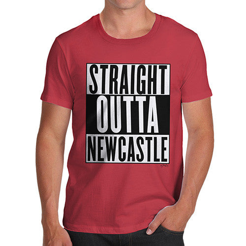 Men's Straight Outta Newcastle T-Shirt