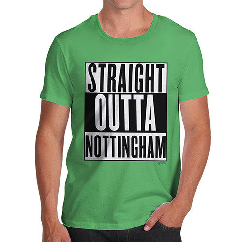 Men's Straight Outta Nottingham T-Shirt