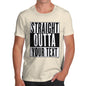 Men's Personalised STRAIGHT OUTTA - Your Custom TEXT T-Shirt