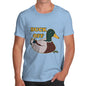 Men's Funny Quote Duck Off T-Shirt