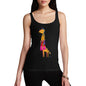 Women's Giraffe Wearing Scarves Tank Top