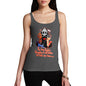 Women's Funny Grim Reaper Is A Cat Person Tank Top