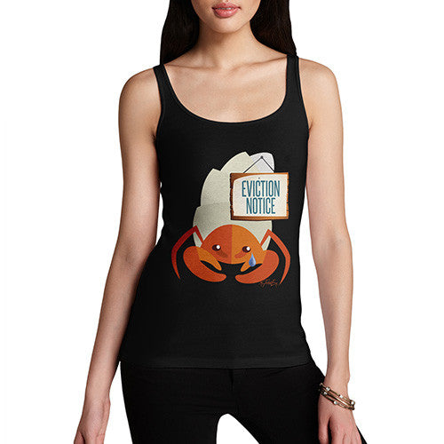 Women's Funny Eviction Notice Tank Top