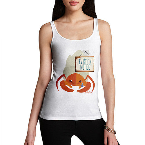 Women's Funny Eviction Notice Tank Top