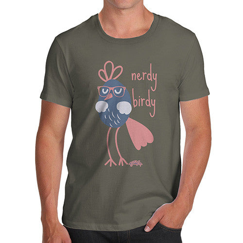 Men's Funny Nerdy Birdy T-Shirt