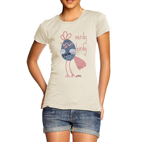 Women's Funny Nerdy Birdy T-Shirt