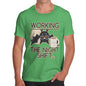 Men's Funny Bat Working The Night Shift T-Shirt