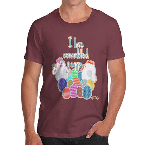 Men's I Love Scrambled Eggs T-Shirt