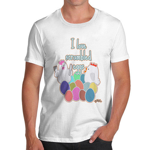 Men's I Love Scrambled Eggs T-Shirt