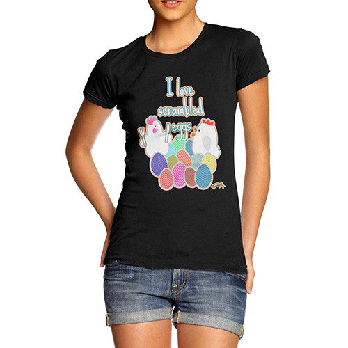 Women's I Love Scrambled Eggs T-Shirt