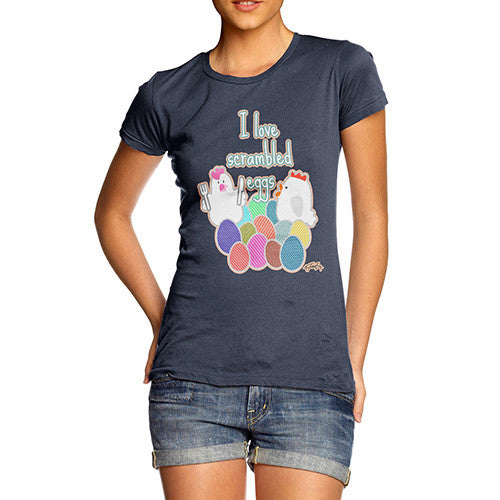 Women's I Love Scrambled Eggs T-Shirt