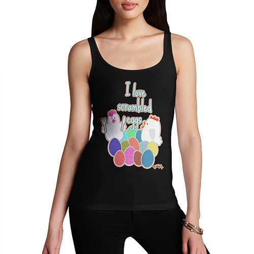 Women's I Love Scrambled Eggs Tank Top