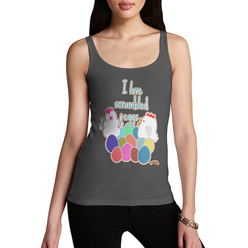 Women's I Love Scrambled Eggs Tank Top