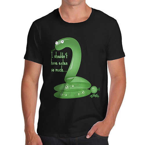 Men's Snake I Shouldn't Have Eaten So Much T-Shirt