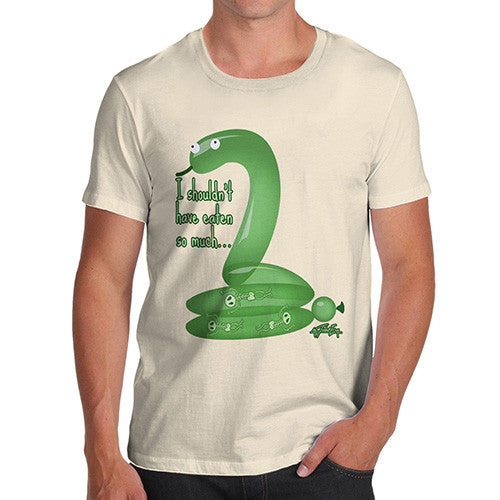 Men's Snake I Shouldn't Have Eaten So Much T-Shirt