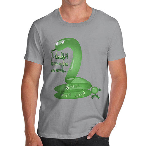 Men's Snake I Shouldn't Have Eaten So Much T-Shirt