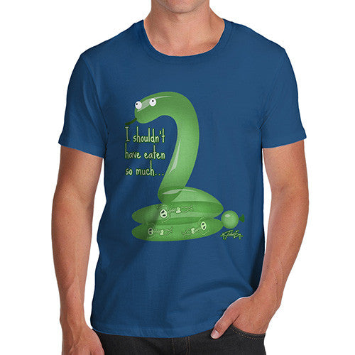 Men's Snake I Shouldn't Have Eaten So Much T-Shirt