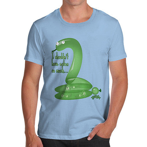 Men's Snake I Shouldn't Have Eaten So Much T-Shirt