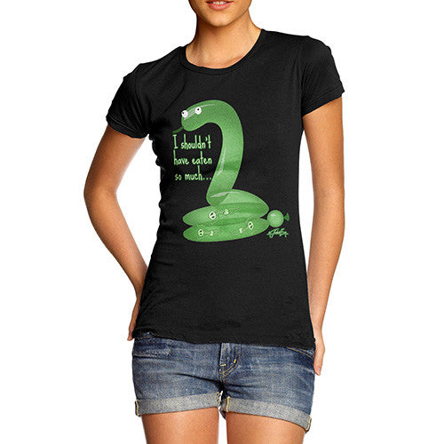 Women's Snake I Shouldn't Have Eaten So Much T-Shirt