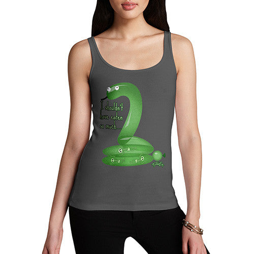 Women's Snake I Shouldn't Have Eaten So Much Tank Top