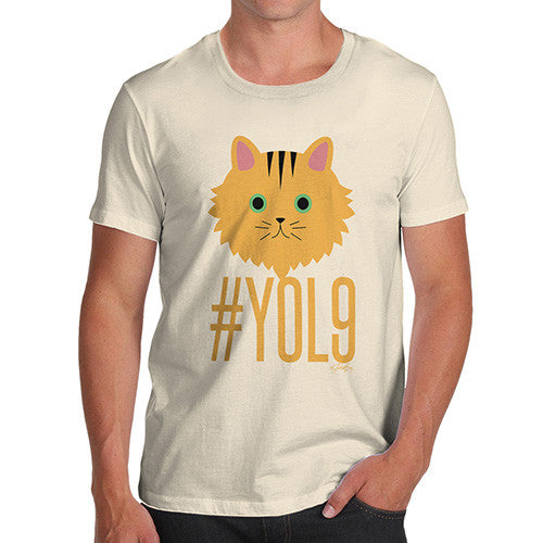 Men's Cats Have 9 Lives YOL9 T-Shirt