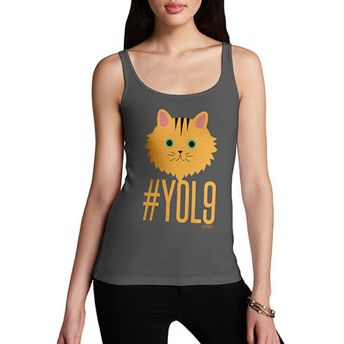 Women's Cats Have 9 Lives YOL9 Tank Top