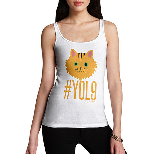 Women's Cats Have 9 Lives YOL9 Tank Top