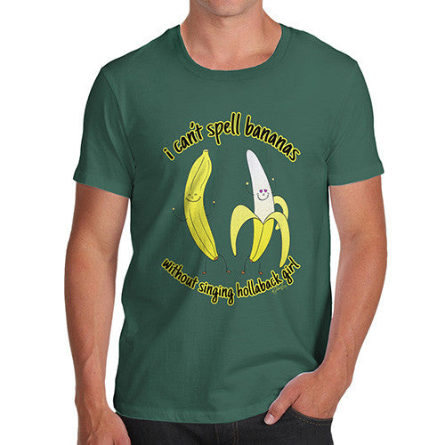 Men's I Can't Spell Bananas T-Shirt