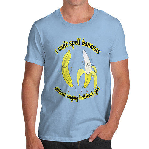 Men's I Can't Spell Bananas T-Shirt