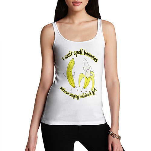 Women's I Can't Spell Bananas Tank Top